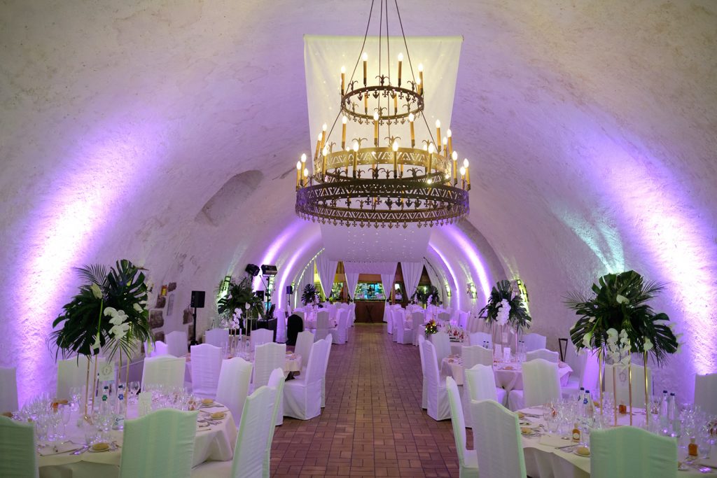 La salle des mariages du château d'Isenbourg